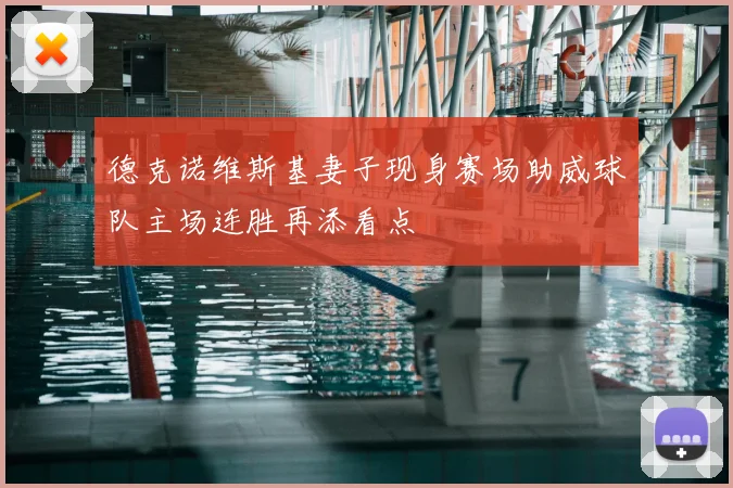 德克诺维斯基妻子现身赛场助威球队主场连胜再添看点